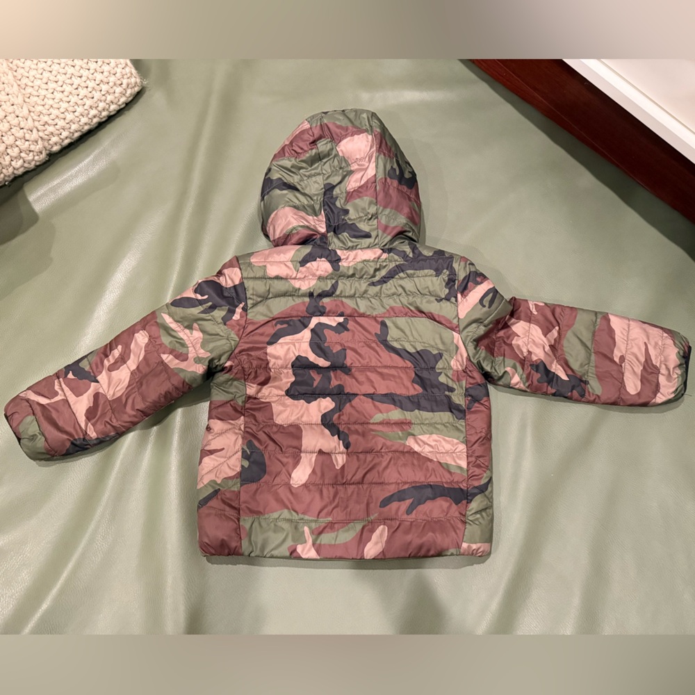 Polo Ralph Lauren reversible light puffer jacket 4t - Picture 3 of 4